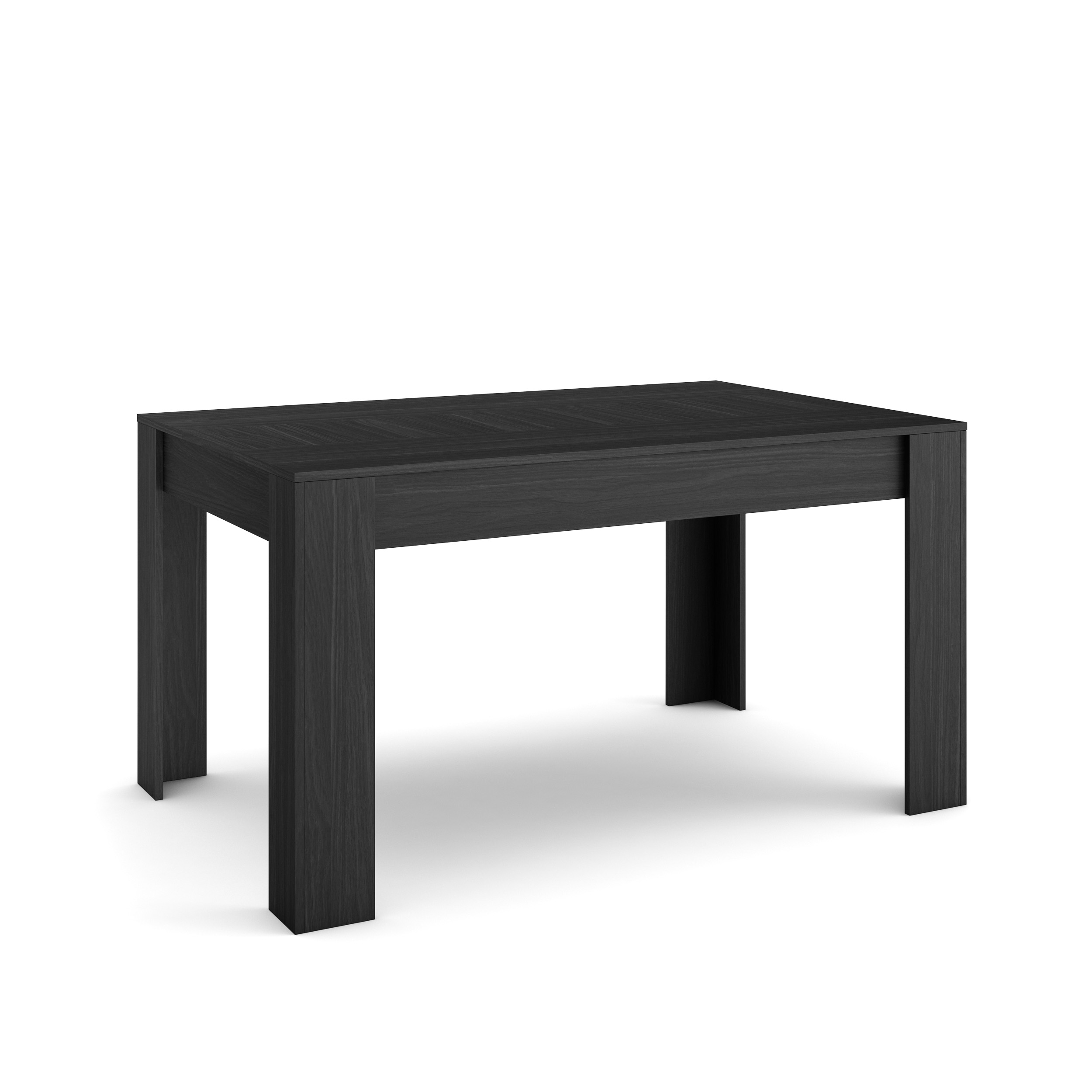 Mesa Comedor, 140x90x76 cm, Negro