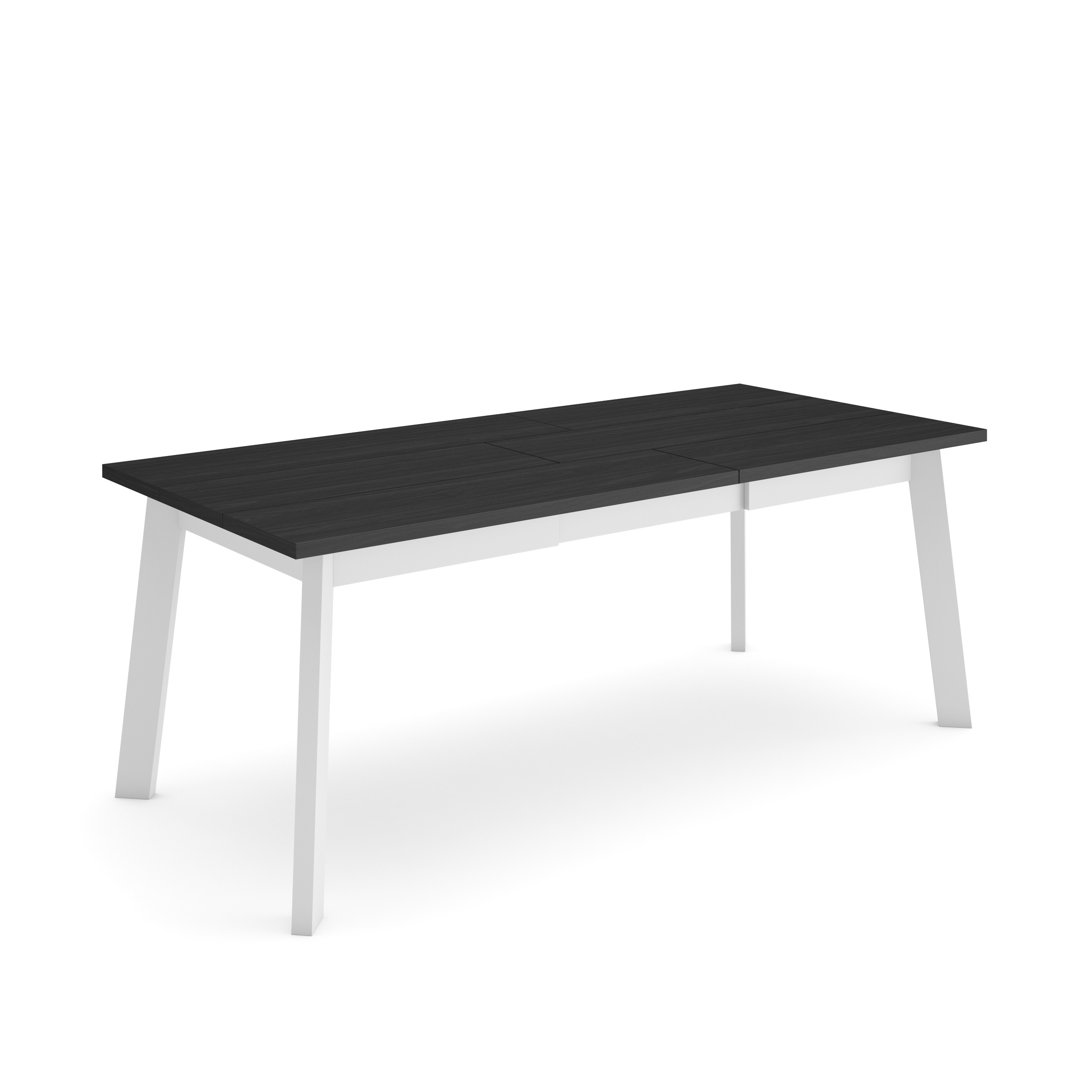 Mesa Comedor, Negro, Patas de madera