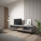 Mueble TV, 240x57x35cm, Cemento