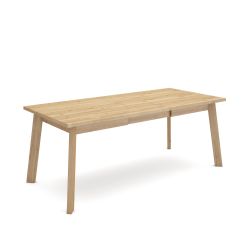 Mesa Comedor, Roble, Patas de madera