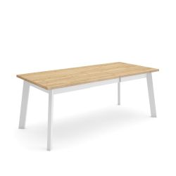 Mesa Comedor, Roble, Patas de madera