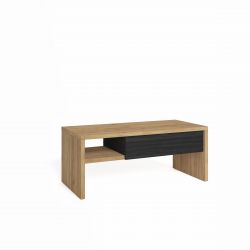 Mesa de Centro Elevable, 110x50x45 cm, Roble y...