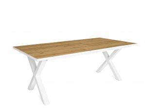 Mesa de Comedor | 200 | Roble y Borde Blanco |...